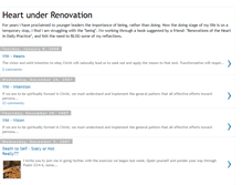 Tablet Screenshot of heart-renovation.blogspot.com