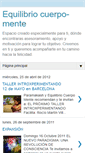 Mobile Screenshot of equilibrio-cuerpo-mente.blogspot.com