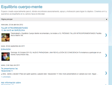Tablet Screenshot of equilibrio-cuerpo-mente.blogspot.com
