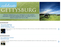 Tablet Screenshot of celebrategettysburg.blogspot.com