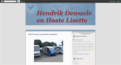 Desktop Screenshot of hendrikdewaele.blogspot.com