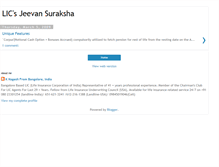 Tablet Screenshot of jeesuraksha.blogspot.com