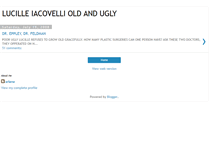 Tablet Screenshot of lucilleiacovellioldandugly.blogspot.com