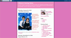 Desktop Screenshot of lillianacomehome.blogspot.com