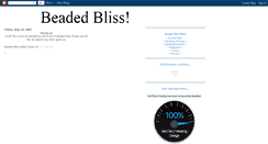 Desktop Screenshot of beaded-bliss.blogspot.com