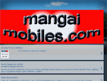 Tablet Screenshot of mangaimobile.blogspot.com