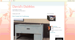 Desktop Screenshot of davidsdabbles.blogspot.com