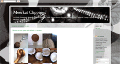 Desktop Screenshot of ladymeerkat.blogspot.com