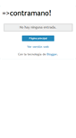 Mobile Screenshot of contramano1.blogspot.com