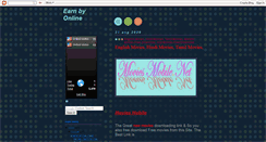 Desktop Screenshot of earnbyonlinefreely.blogspot.com