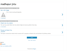 Tablet Screenshot of madhapurjntuflyover.blogspot.com