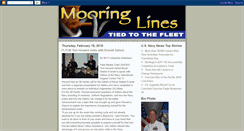 Desktop Screenshot of mooringlines.blogspot.com