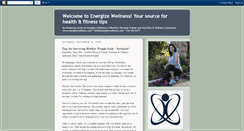 Desktop Screenshot of energizewellness.blogspot.com