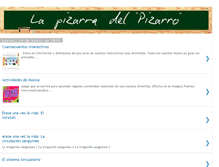 Tablet Screenshot of lapizarradelpizarro.blogspot.com