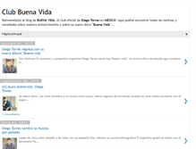 Tablet Screenshot of clubbuenavida.blogspot.com