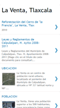 Mobile Screenshot of laventatlaxcala.blogspot.com
