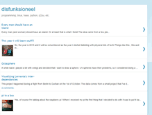 Tablet Screenshot of disfunksioneel.blogspot.com