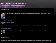 Tablet Screenshot of mindtheartentertainment.blogspot.com