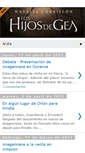Mobile Screenshot of loshijosdegea.blogspot.com