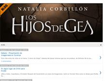 Tablet Screenshot of loshijosdegea.blogspot.com