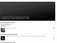 Tablet Screenshot of hestegrafik.blogspot.com