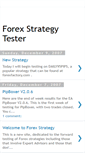 Mobile Screenshot of forexstrategytesting.blogspot.com