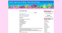 Desktop Screenshot of indiancookingblog.blogspot.com