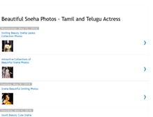 Tablet Screenshot of beautiful-sneha-photos.blogspot.com