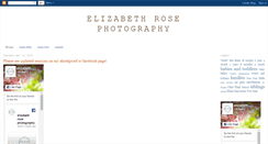 Desktop Screenshot of elizabethrosephoto.blogspot.com