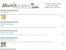 Tablet Screenshot of aliciasrecipescom.blogspot.com