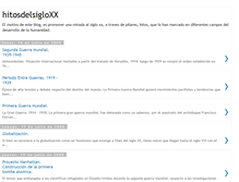 Tablet Screenshot of hitosdelsigloxx.blogspot.com