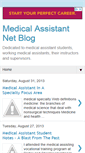Mobile Screenshot of medicalassistantnet.blogspot.com