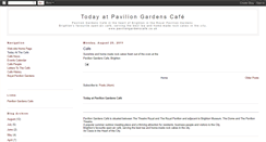 Desktop Screenshot of paviliongardenscafe.blogspot.com