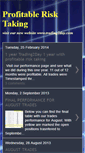 Mobile Screenshot of profitablerisktaking.blogspot.com