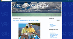 Desktop Screenshot of anglingonthefly.blogspot.com