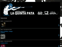 Tablet Screenshot of colectivolaquintapata.blogspot.com