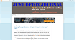 Desktop Screenshot of justdetoxjournal.blogspot.com