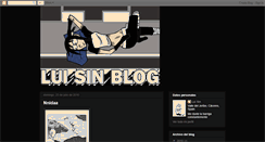 Desktop Screenshot of luisinblog.blogspot.com