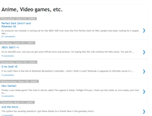 Tablet Screenshot of animevideogames.blogspot.com