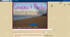 Desktop Screenshot of coracoesementesblog.blogspot.com