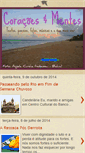 Mobile Screenshot of coracoesementesblog.blogspot.com