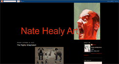 Desktop Screenshot of natehealyart.blogspot.com