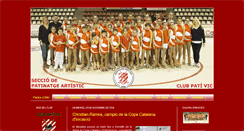 Desktop Screenshot of clubpativicpatinatge.blogspot.com