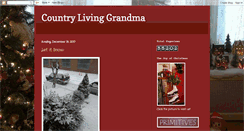 Desktop Screenshot of countrylivinggrandma.blogspot.com