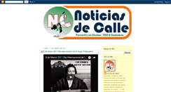 Desktop Screenshot of noticiasdecallejocecantabria.blogspot.com