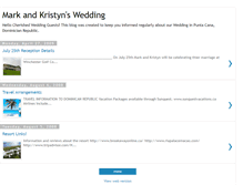 Tablet Screenshot of markandkristynswedding.blogspot.com