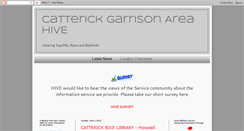 Desktop Screenshot of catterickhive.blogspot.com