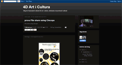 Desktop Screenshot of 4darticultura.blogspot.com