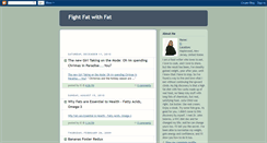 Desktop Screenshot of fightfatwithfat.blogspot.com
