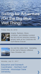 Mobile Screenshot of onthebigbluewetthing.blogspot.com